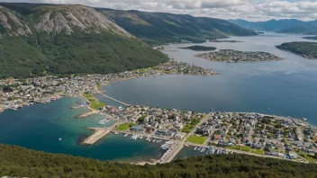 Florø, en sjarmerende kystby i vestlige Norge, kjent for sine naturskjønnheter og maritime aktiviteter.