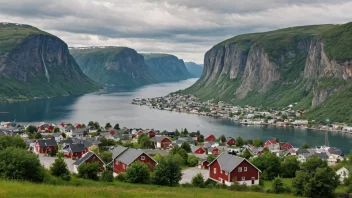 En pittoresk by i Norge med en rik historie og kultur.