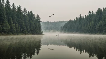 Et fredelig og kontemplativt landskap som fanger essensen av ordet sjelfulle.