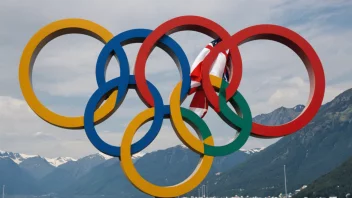 Et symbol på de olympiske leker med en norsk vri