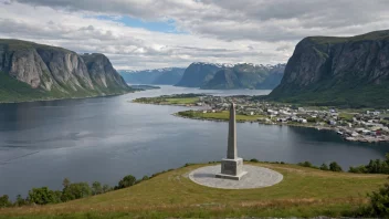 Et bilde av Stiklestad-området, som viser dets naturskjønnhet og historiske betydning.