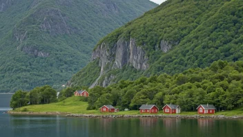 Tautra øy i Trøndelag, Norge, kjent for sin vakre natur og rike historie.