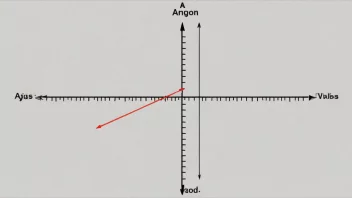 En matematisk graf med en linje som skiller mellom positive og negative verdier.