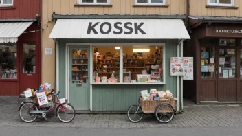 En typisk norsk kiosk