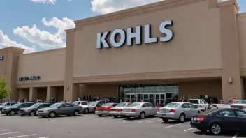 En Kohls-varehus i USA