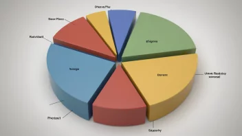 Et bilde av en kakediagram som viser ulike reguleringsandeler.