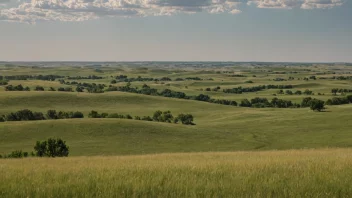 En åndeløs utsikt over Dakotas, som viser dens naturlige skjønnhet og rike historie.