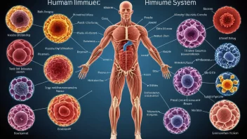 Det menneskelige immunsystemet er et komplekst nettverk av celler, vev og organer som samarbeider for å forsvare kroppen mot infeksjoner og sykdommer.