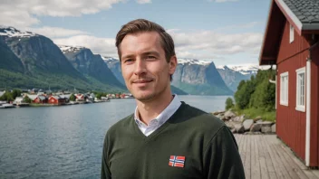 En person med etternavnet Rasmussen, med en norsk bakgrunn.