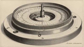 Et auxanometer, et instrument som brukes til å måle vekst eller utvidelse, med en detaljert visning av komponentene og hvordan det fungerer.