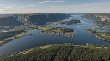 Flyfoto av Rødtvet, Norge