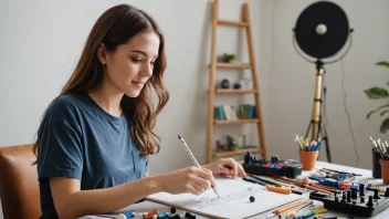 Et bilde av en amatør i aksjon, som viser gleden og dedikasjonen til ikke-profesjonelle aktiviteter.