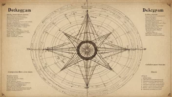 Et bilde av et dekagram, en type diagram eller kart.