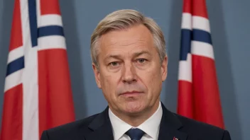 Et bilde av en norsk statsminister.