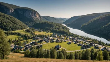 En naturskjønn bygd i Telemark, kjent for vakre naturskjønnheter og friluftsliv.