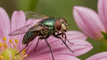 Et bredbuksfly i flukt, med sin karakteristiske brede bakkropp og lange vinger.