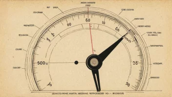 Et mentometer, et verktøy brukt for å måle mentale tilstander eller kognitive prosesser.