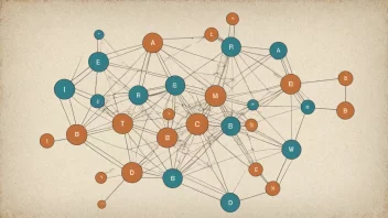 Et komplekst system med mange sammenhengende deler, brukt til å beskytte data.