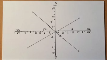 Et koordinatsystem med integerkoordinater.