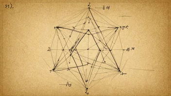 Et bilde som representerer et matematisk begrep, symboliserer ideen om en enhet for mengde.