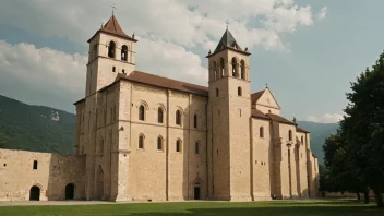 En munkeklosterkirke med rik historie.