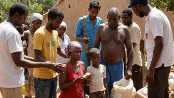 En humanitær organisasjon som gir hjelp og støtte.