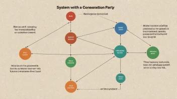 Et bilde som representerer et ikke-samtykkesystem, hvor en part ikke samtykker, men systemet fortsetter likevel.