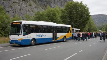 En rettshjelpsbuss som tilbyr hjelp til mennesker i nød.