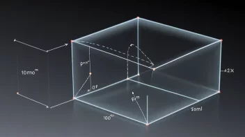 En bilde som illustrerer konseptet dimensjonsflate.