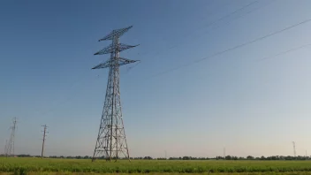 En kraftledningsmast, også kjent som en elektrisitetsmast eller overføringsmast, er en høy struktur som brukes til å overføre elektrisk kraft over lange avstander.