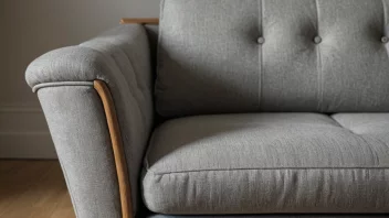 En tradisjonell norsk sofa eller lenestol, med intrikat mønster og klassisk design.