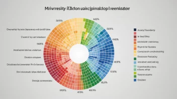 En graf som viser mangfoldsindikatoren for en kommune, med ulike farger som representerer ulike etniske grupper.