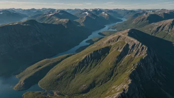 Setesdalsheiene fjellområdet i Norge, kjent for sine naturskjønnheter og friluftsliv