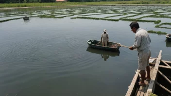 En person eller virksomhet som driver med oppdrett av fisk.