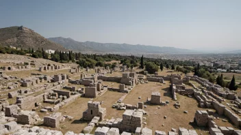 Den gamle byen Argos i Hellas, med en rik historie og mytologisk betydning