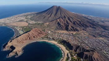 Tenerife øya med sine vakre strender og vulkanske landskap