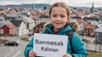 Et barn som kjemper for barns rettigheter.