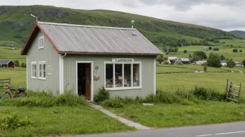 En liten, koselig butikk i en landlig by som er elsket av lokalsamfunnet.