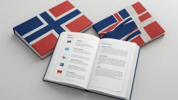 Et bilde som representerer et sett av regler eller retningslinjer for aktiviteter, med et norsk tema.