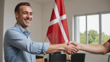 En person som viser vennskap og vennlighet mot det danske folket