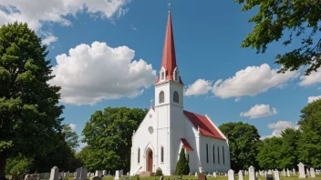 En typisk norsk soknekirke.