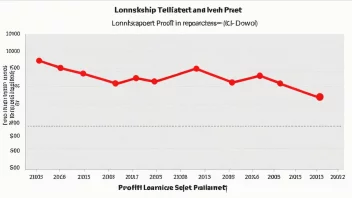 En graf som viser sammenhengen mellom lønnskapasitet og profitt, med en rød pil som indikerer en økning i lønnskapasitet og en tilsvarende økning i profitt.