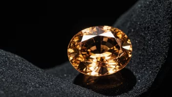 Et zircon mineral med en unik krystallstruktur