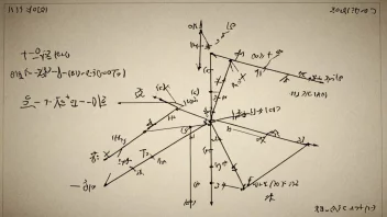 En graf av en matematisk funksjon med algebraiske ligninger i bakgrunnen.