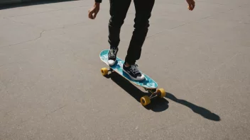 En person som gjør en loop på et skateboard, med brettet flygende gjennom luften.