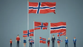 Et bilde som viser ulike bedriftsstorrelser i Norge.