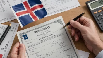 Et bilde som representerer begrepet skatt på aksjegevinster i Norge.