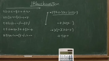 Et bilde som representerer begrepet beregning og matematiske prinsipper.