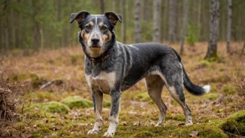 En fuglehund i en jaktsituasjon, hvor dens særlige egenskaper og jaktferdigheter kommer til syne.