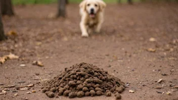 Hundeæg på bakken.